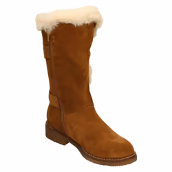 Ladies Hush Puppies Mid-Calf Boots Megan - Tan, UK 5