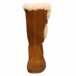 Ladies Hush Puppies Mid-Calf Boots Megan - Tan, UK 5