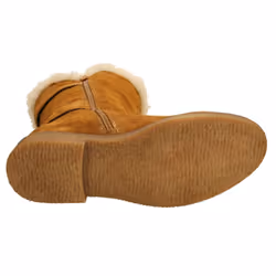Ladies Hush Puppies Mid-Calf Boots Megan - Tan, UK 7