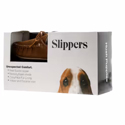 ) Hush Puppies allie leather womens ladies full slippers tan - 7 (Adults'