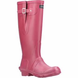 ) Cotswold Windsor Welly Rubber Berry Wellington Boots - Pink, 6 (Adults'