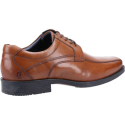 ) Hush Puppies Brandon Leather Men's Tan Lace-Up Shoes - Brown, 6 (Adults'