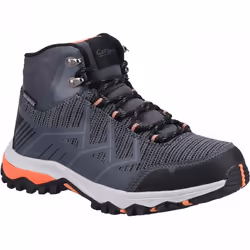 , Grey/Coral) Wychwood Mid Grey/Coral Waterproof Ladies Eco-Conscious Lace-up Hiking Boots - 7 (Adults'