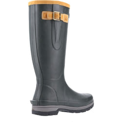 ) Cotswold Stratus Rubber Green Wellington Boots - Green, 10 (Adults'