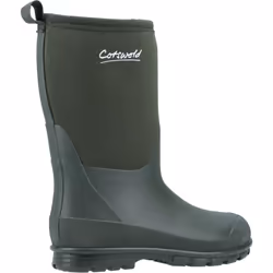 Cotswold Hilly Neoprene Wellington Boot Green