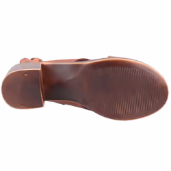 Hush Puppies: Womens White Gabrielle Heeled Sandal 42 - 38, Tan