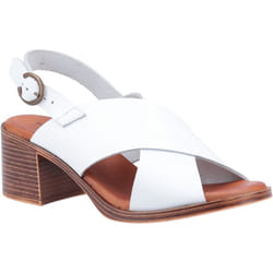 Hush Puppies: Womens White Gabrielle Heeled Sandal 42 - 39, White