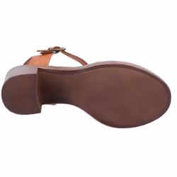 Hush Puppies: Womens Black Georgia Heeled Sandal 42 - 40, Tan