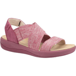 Hush Puppies Women's Sophia Elastic Cross Sandal Various Colours 31960 - Red, 5
