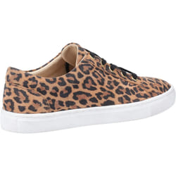 ) Hush Puppies Tessa Suede Women's Leopard Trainers - Multicoloured, 5 (Adults'