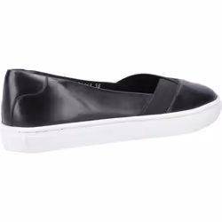 Hush Puppies Women's Tiffany Slip On Flat Shoe Various Colours 31962 - Leopard, 4