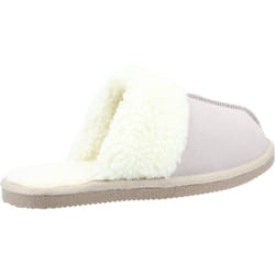 ) Hush Puppies Arianna Suede Women's Beige Slippers - Brown, 3 (Adults'