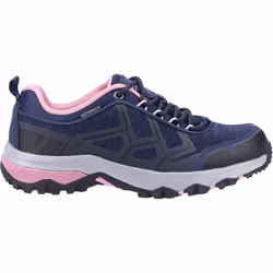 , Navy/Pink) Wychwood Low Navy/Pink Waterproof Womens Eco-Conscious Walking Trainers - 6 (Adults'