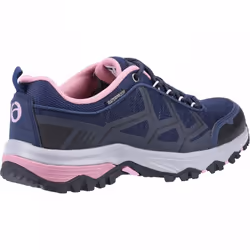 , Navy/Pink) Wychwood Low Navy/Pink Waterproof Womens Eco-Conscious Walking Trainers - 8 (Adults'