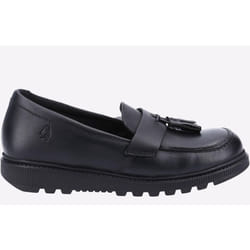 Hush Puppies Faye LEATHER MEMORY FOAM Junior Girls - 11