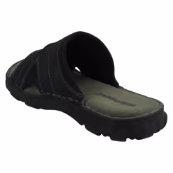 Mens Hush Puppies Casual Sandals Austin - Black Nubuck - UK Size 7 - EU Size 41 - US Size 8 - Black, UK 8