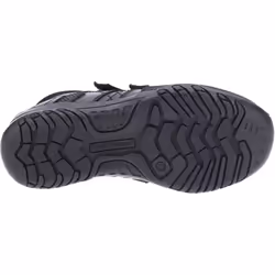 ) Hush Puppies Jezza Senior Leather Boys's Black Boots - Black, 6 (Adults'