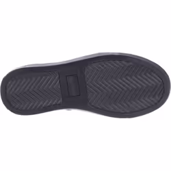) Hush Puppies Shawn Junior Leather Boys's Black Lace-Up Shoes - Black, 2 (Adults'