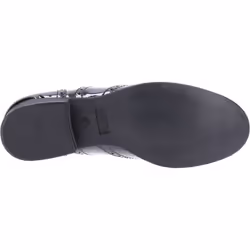 ) Hush Puppies Kada Senior Patent Leather Girls's Patent Black Brogues - Black, 7 (Adults'