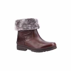 Hush Puppies ALICE Womens Leather Mid-Height Boots Tan - UK 6