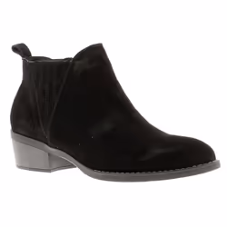 ) Hush Puppies Womens Boots Ankle Isobel Leather Slip On black UK Size - Black, 5 (Adults'