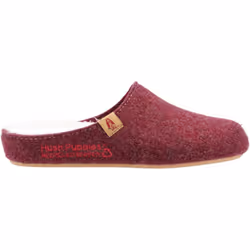 ) Hush Puppies The Good 90% Recycled RPET Polyester Women's Burgundy Slippers - Red, 8 (Adults'