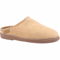 ) Hush Puppies Ashton Suede Men's Tan Slippers - Brown, 7 (Adults'