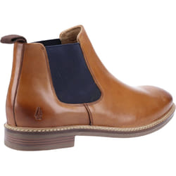 ) Hush Puppies Blake Leather Men's Tan Boots - Brown, 6 (Adults'