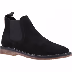 ) Shaun | Black | Mens Chelsea Boots - 7 (Adults'