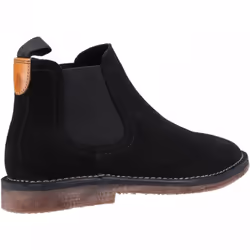 ) Shaun | Black | Mens Chelsea Boots - 7 (Adults'