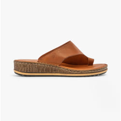 Hush Puppies ELISSA Womens Toepost Sandals Tan - UK 3