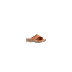 ) Elissa | Tan | Womens Toe-Post Sandals - 4 (Adults'