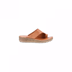 ) Elissa | Tan | Womens Toe-Post Sandals - 5 (Adults'