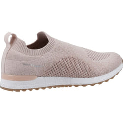 ) Hush Puppies Ennis Textile Women's Blush Trainers - Pink, 3 (Adults'