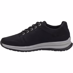 ) Hush Puppies Joseph Leather Men's Black Nubuck Lace-Up Shoes - Black, 7 (Adults'