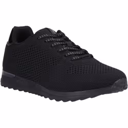 ) Hush Puppies Katrina Textile Women's Black Trainers - Black, 4 (Adults'