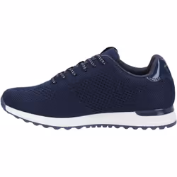 ) Hush Puppies Katrina Textile Women's Navy Trainers - Blue, 8 (Adults'