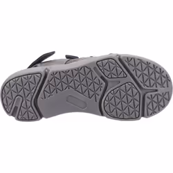 ) Hush Puppies Raul Polyurethane Men's Grey Sandals - Grey, 6 (Adults'