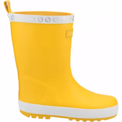 , Yellow) Junior Prestbury Yellow Childrens Bright Wellingtons - 7 (Children's