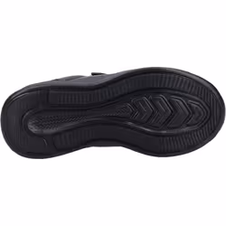 ) Hush Puppies Marling Easy Junior Polyurethane Black Shoes - Black, 11 (Adults'