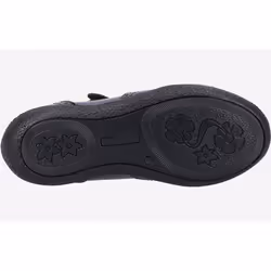 Hush Puppies Rina Girls School Shoe Patent Junior - 1