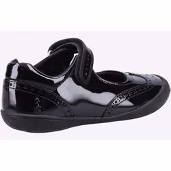 Hush Puppies Rina Girls School Shoe Patent Junior - 3