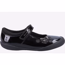 Hush Puppies Rosanna Patent School Shoes Infant - 7.5