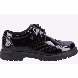 Hush Puppies Sally Patent Girls Junior - 13
