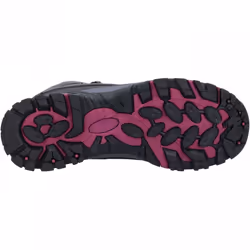 , Grey/Berry) Calmsden Grey/Berry Waterproof Womens Lightweight Walking Hiking Boots - 6 (Adults'