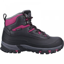 , Grey/Berry) Calmsden Grey/Berry Waterproof Womens Lightweight Walking Hiking Boots - 7 (Adults'