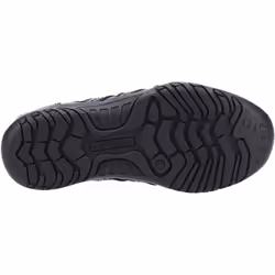 ) Hush Puppies Jezza 2 Senior Leather Boys's Black Lace-Up Shoes - Black, 7 (Adults'