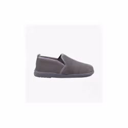 Hush Puppies ARNOLD Mens Suede Slippers Grey - UK 7