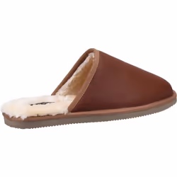 ) Hush Puppies Coady Suede Men's Tan Slippers - Brown, 6 (Adults'