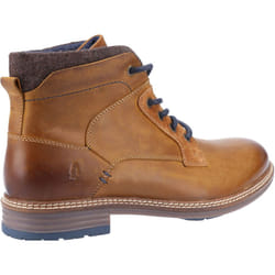 ) Hush Puppies Joel Leather Men's Camel Boots - Brown, 6 (Adults'